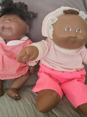 Vintage African American Cabbage Patch Kids Babies